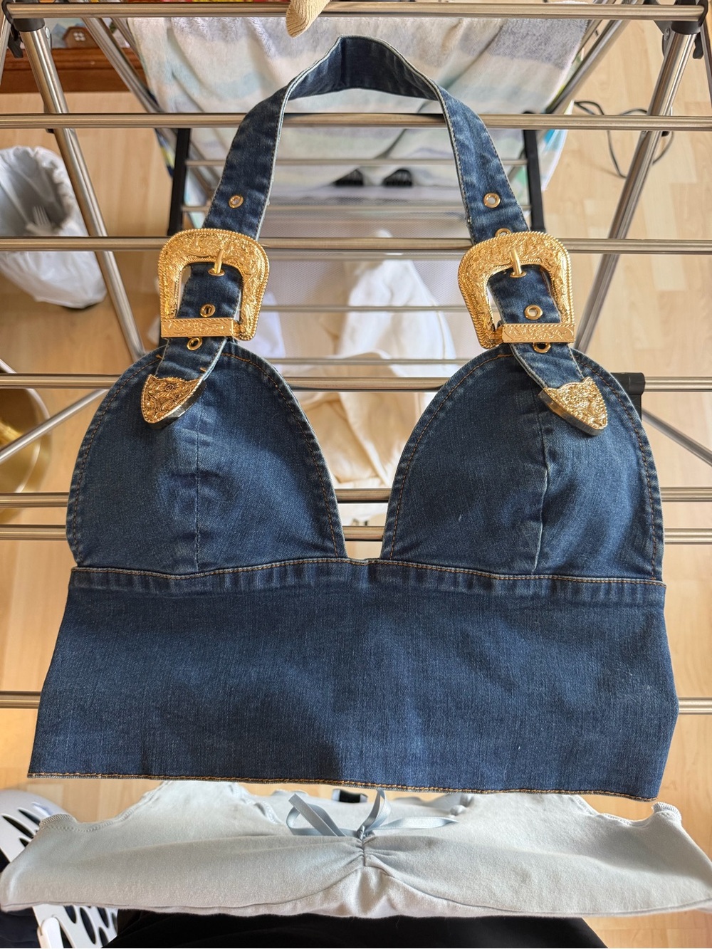 Denim Bustier